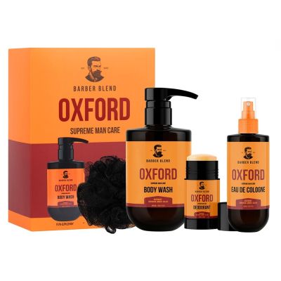 Подарунковий набір для чоловіків BARBER BLEND Oxford Подарунковий набір для чоловіків BARBER BLEND Oxford