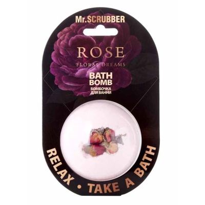 Бомбочка для ванни Mr.SCRUBBER Rose Floral Dreams, 200 g