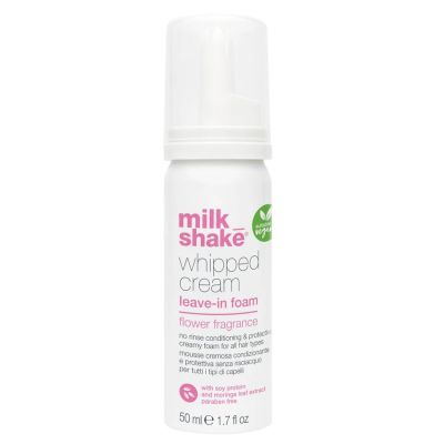 Крем-пінка незмивна для зволоження волосся Milk_Shake Whipped Cream Leave-in-Foam Flower Fragrance