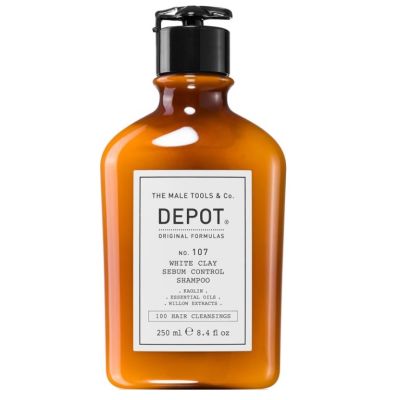 Шампунь для контролю виділення жиру на шкірі голови DEPOT 107, 250 мл