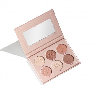 Палетка тіней для повік Bogenia Match Eyeshadow Palette (6 colors) BG908
