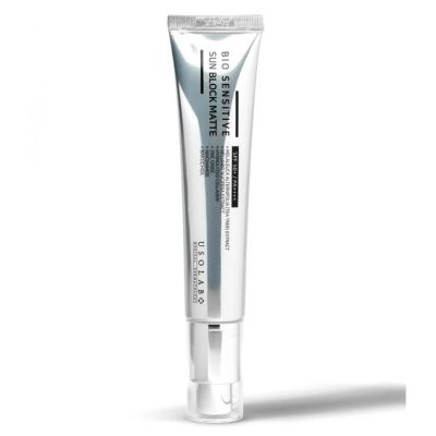 Омолоджуючий, заспокійливий та матуючий сонцезахисний крем USOLAB Bio Sensitive Sun Block Matte 50мл