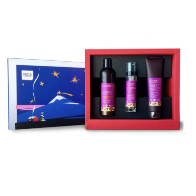 Подарунковий набір для світлого волосся RICA Gift Pack Blonde 250 мл + 150 мл + 50 мл