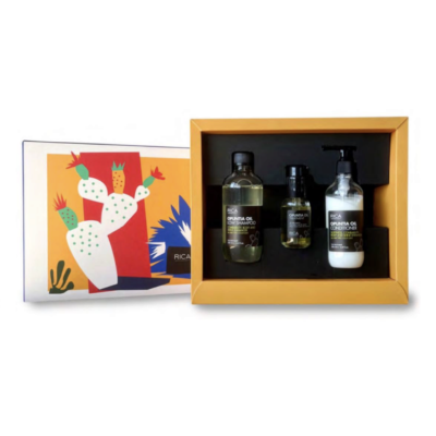 Подарунковий набір RICA Opuntia Gift pack 250 мл + 200 мл + 50 мл