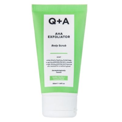 Скраб для тіла із AHA-кислотами Q+A AHA Exfoliator Body Scrub 50 мл