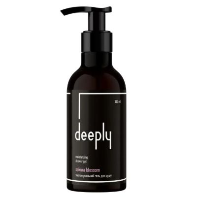 Зволожувальний гель для душу Deeply Sakura Blossom Moisturizing Shower Gel 300 мл Зволожувальний гель для душу Deeply Sakura Blossom Moisturizing Shower Gel 300 мл