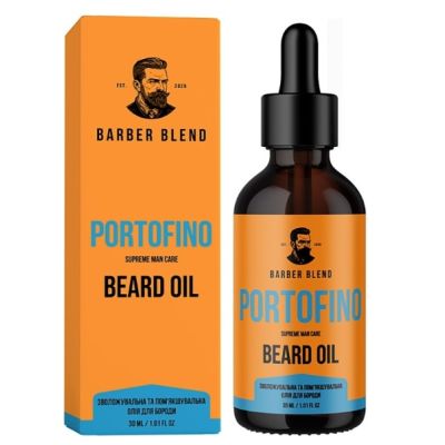 Олія для бороди Barber Blend Portofino Beard Oil 30 мл Олія для бороди Barber Blend Portofino Beard Oil 30 мл