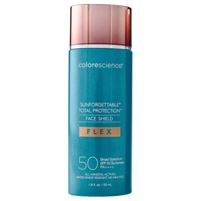 Сонцезахисний крем з адаптивними пігментами Colorescience Face Shield Flex SPF 50 Fair 55 мл Сонцезахисний крем з адаптивними пігментами Colorescience Face Shield Flex SPF 50 Fair 55 мл