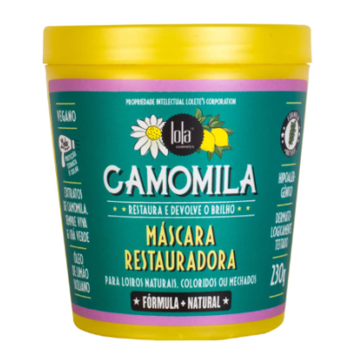 Маска відновлююча для блонду Lola From Rio CAMOMILA 230 г
