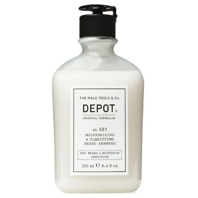 Зволожуючий шампунь для бороди DEPOT 501 Moisturizing & Clarifying Beard Shampoo 250 мл
