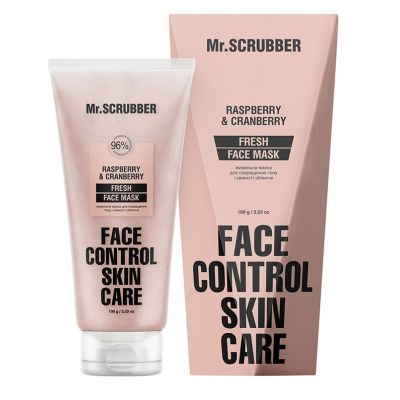 Живильна маска для покращення тону і свіжості обличчя Mr.SCRUBBER Fresh Face Control 100 мл Живильна маска для покращення тону і свіжості обличчя Mr.SCRUBBER Fresh Face Control 100 мл