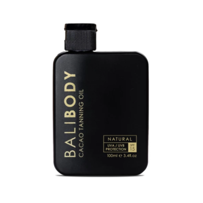 Олія для підсилення засмаги з какао Bali Body Cacao Tanning Oil SPF15 100 мл