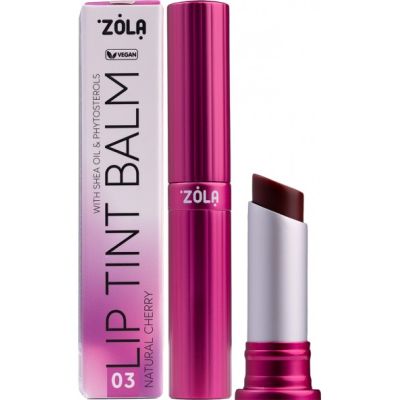 Бальзам для губ тінт ZOLA Lip Tint Balm 03 Cherry Natural 3 г