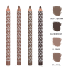 (Уцінка) Олівець для брів пудровий ZOLA Powder Brow Pencil Blonde 1,19 г світлий коричневий