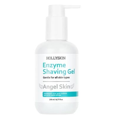 Ензимний гель для гоління HOLLYSKIN Angel Skin, 200 ml Ензимний гель для гоління HOLLYSKIN Angel Skin, 200 ml