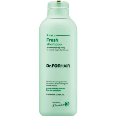 Шампунь міцелярний для жирної шкіри Dr.FORHAIR Phyto Fresh 500 мл