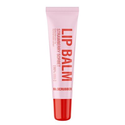 Бальзам для губ Mr.SCRUBBER Lip Balm Strawberry Sorbet із ароматом полуничного сорбету